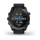 Garmin Descent Mk2i Titanium Carbon Gray DLC with Black Band Dive Computer-