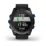 Garmin Descent Mk2i Titanium Carbon Gray DLC with Black Band Dive Computer-