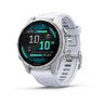 Garmin Fenix 8 Dive Computer-43 mm-AMOLED-Silver with Whitestone Band