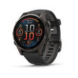Garmin Fenix 8 Dive Computer-43 mm-AMOLED-Sapphire, Carbon Gray DLC Ti w Black/Pbl Gray Band