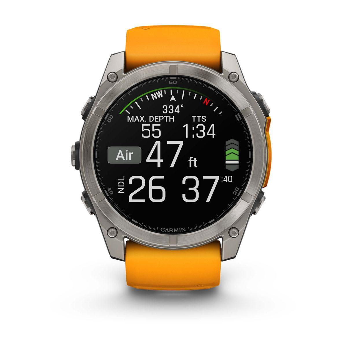 Garmin Fenix 8 Dive Computer-