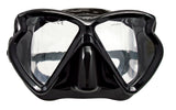 Genesis Charge Dive Mask-Black Silicone-