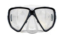 Genesis Glance Dive Mask with Purge-Black-