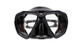 Genesis Glance Dive Mask without Purge-Black Silicone-