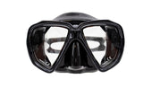 Genesis Glance Dive Mask without Purge-Black Silicone-