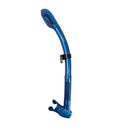 Genesis Hydra Dry Snorkel Dry Valve Top and Hypoallergenic Mouthpiece-Ice Blue Silicone-