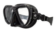 Genesis Icon Diving Mask-Black Silicone-