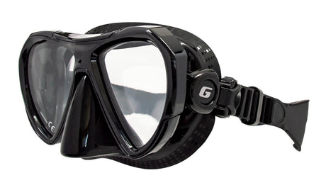 Genesis Icon Diving Mask-Black Silicone-