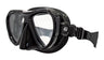 Genesis Icon Diving Mask-Black Silicone-