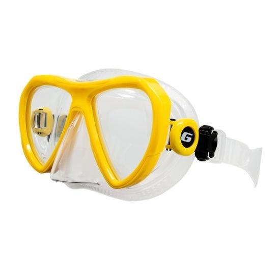 Genesis Icon Diving Mask-Lemon Yellow-