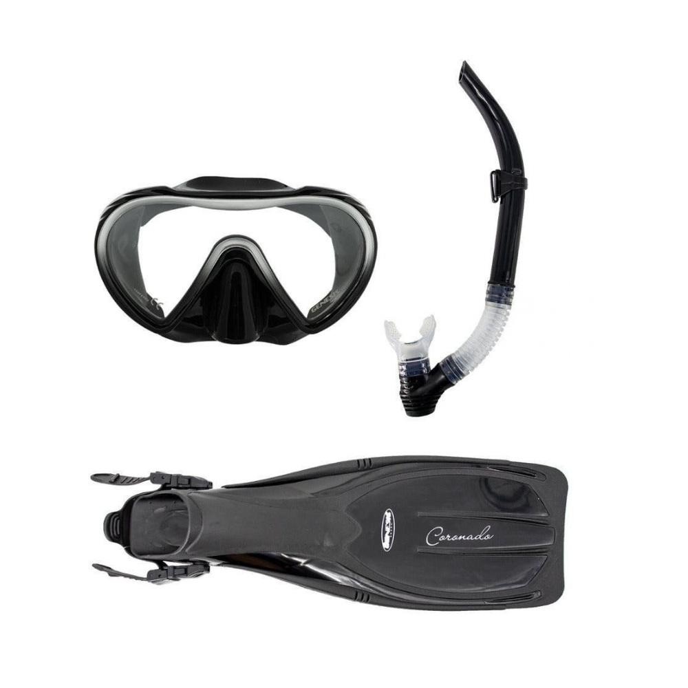 Genesis Mask Snorkel Fin-