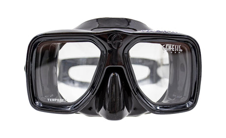 Genesis RX Mask A Scuba and Snokeling Mask-Black Silicone-
