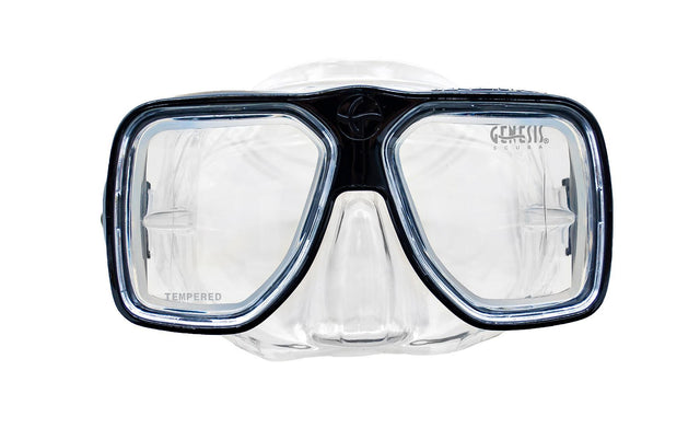 Genesis RX Mask A Scuba and Snokeling Mask-Black-