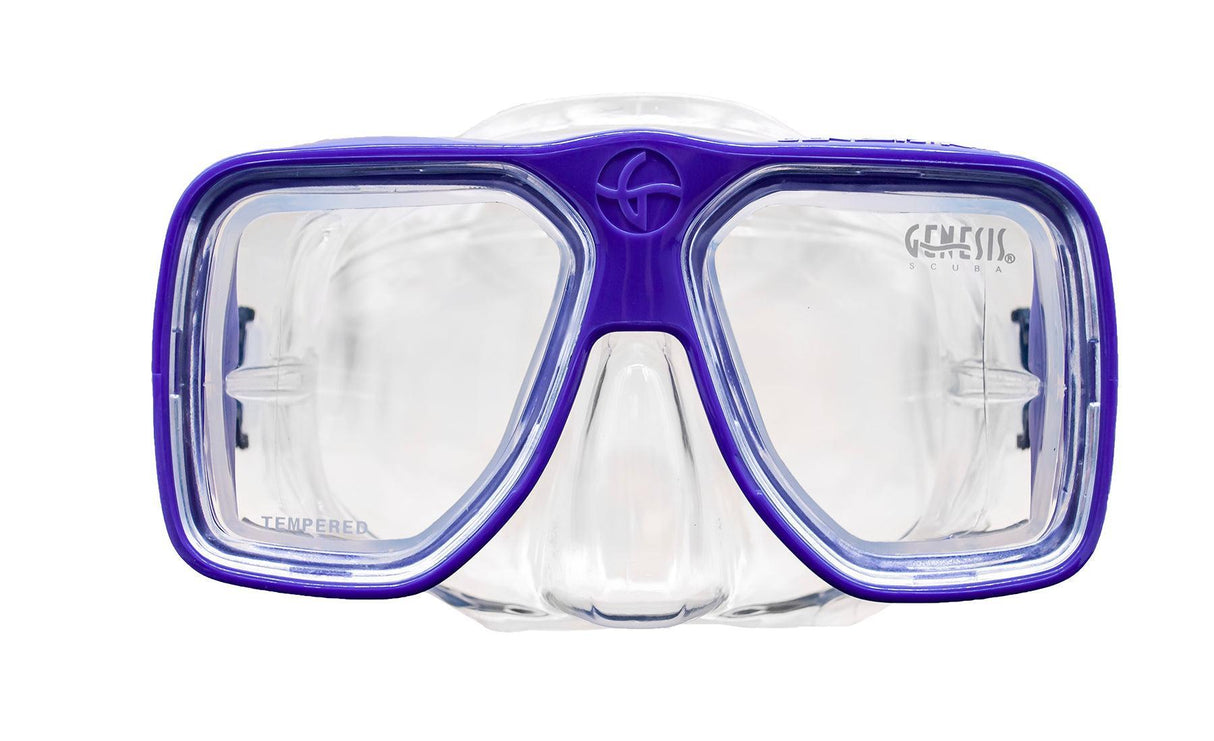 Genesis RX Mask A Scuba and Snokeling Mask-Ultra Violet-