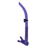 Genesis Surf Super-Flex Snorkel for Scuba Diving and Snorkeling-Ultra Violet Silicone-