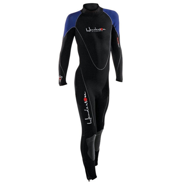 Henderson 3mm Thermoprene Jr Fullsuit-Black/Blue-10-