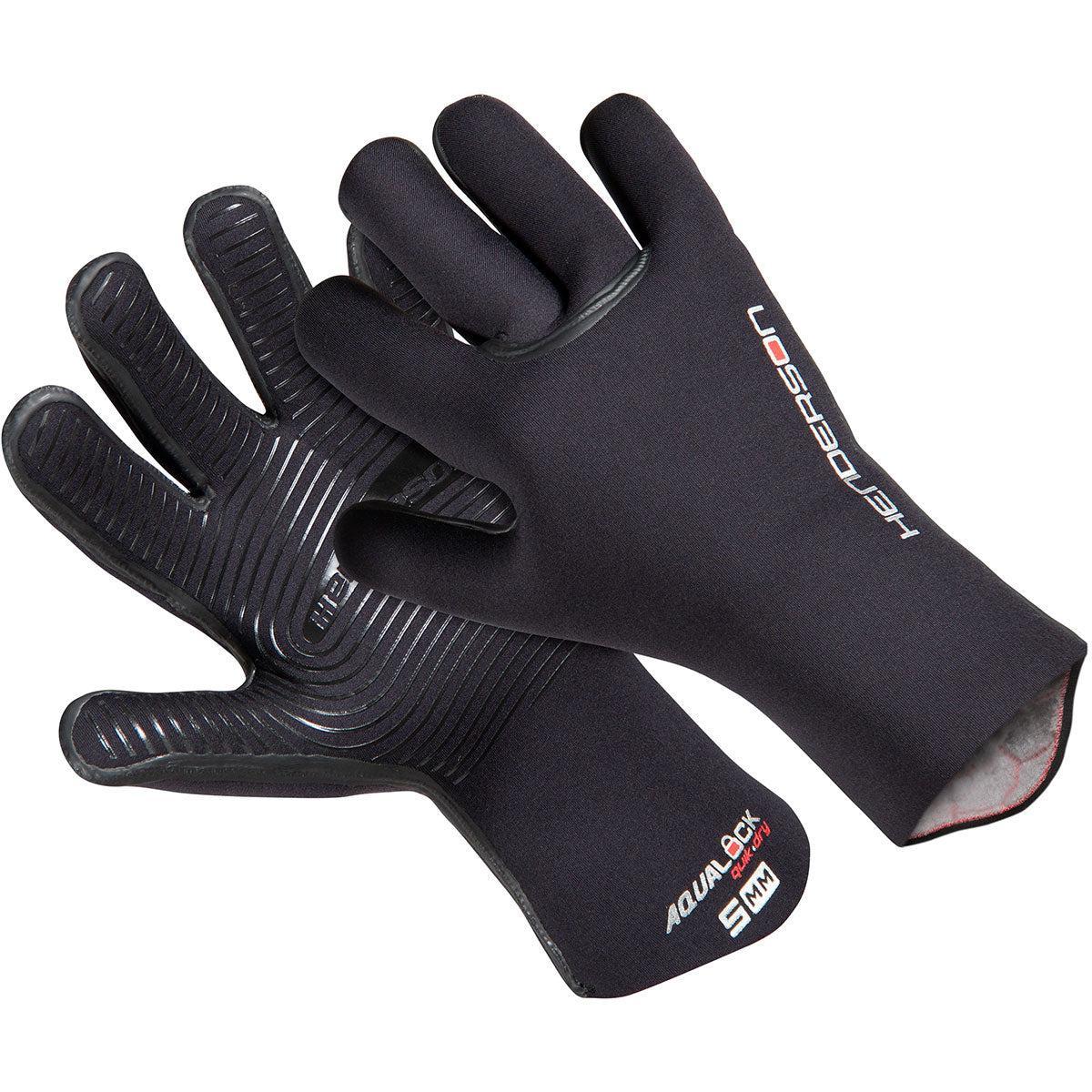 Henderson 5mm Aqualock Quikdry Glove-Black-S-
