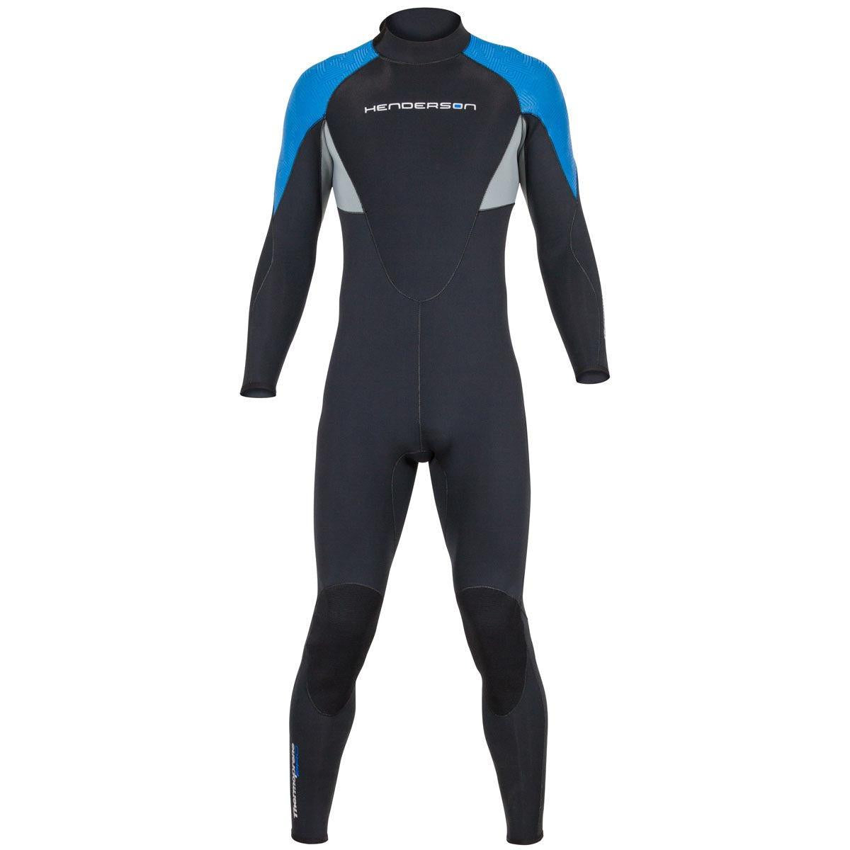 Henderson 5mm Thermoprene Pro Jumpsuit Mens-Black/Blue-XXLS-