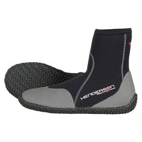 Henderson 7mm Womens Hi Top Boot Womens-Black/Gray-5-
