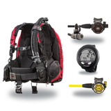 Hollis Cold Water Scuba Package – HD-200 BCD, DC7 Sealed Regulator, 150LX Octopus & Oceanic Veo 4.0 — includes Hollis HD-200…