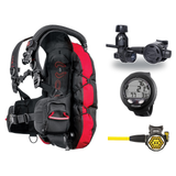 Hollis Cold Water Scuba Package – HD-200 BCD, DC7 Sealed Regulator, 150LX Octopus & Oceanic Veo 4.0 — Hollis LTS Light Trave…