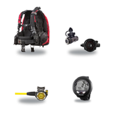 Hollis Cold Water Scuba Package – HD-200 BCD, DC7 Sealed Regulator, 150LX Octopus & Oceanic Veo 4.0