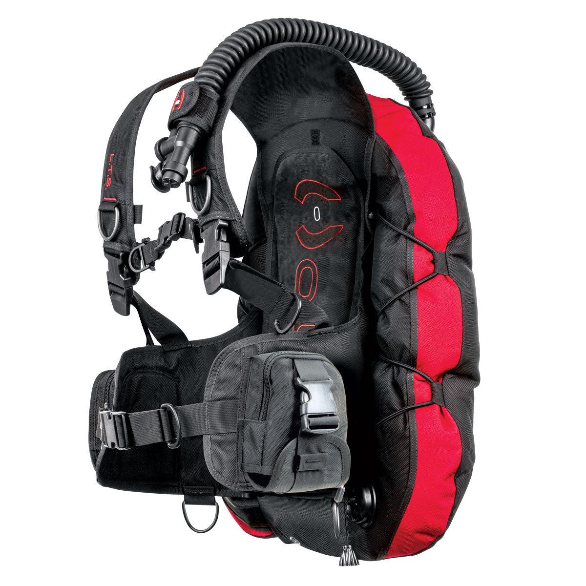 Hollis LTS Light Travel System Back Inflate BCD for Traveling Divers-