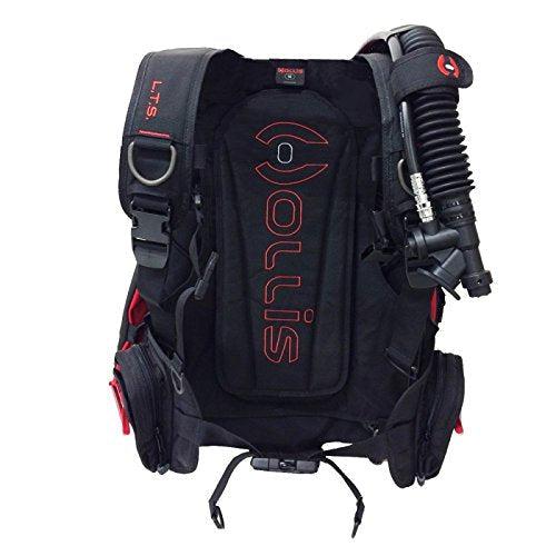 Hollis LTS Light Travel System Back Inflate BCD for Traveling Divers-