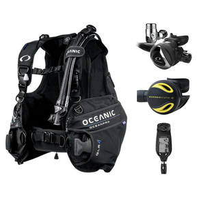 Oceanic Open Water Package – OceanPro BCD + Proplus 4.0 (Compass) + Delta 5 EDX + Alpha 8 Octopus