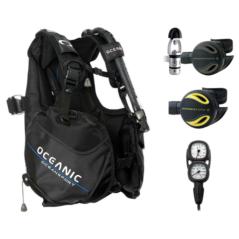 Oceanic Operator Package – Oceansport BCD + Maxview Combo + Alpha 8 SP5 + Alpha 8 Octopus