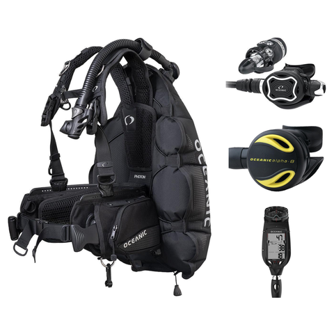 Oceanic Professional Package – Photon Pro BCD + Proplus 4.0 (QD/Compass) + ZEO FDX-I + Alpha 8 Octopus