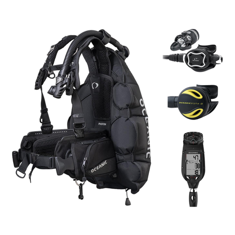 Oceanic Professional Package – Photon Pro BCD + Proplus 4.0 (QD/Compass) + ZEO FDX-I + Alpha 8 Octopus