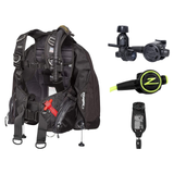 Zeagle Elite Package – Ranger BCD + F8 Regulator + F8 Octopus + Oceanic Proplus 4.0 (QD/Compass) — includes Zeagle Ranger w/…