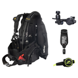 Zeagle Performance Package – Fury BCD + F8 Regulator + F8 Octopus + Oceanic Proplus 4.0 (Compass) — includes Zeagle Fury w/…
