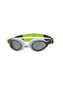 Zoggs Bondi Swim Goggles Navy White Tinted Blue Lens