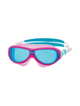 Zoggs Phantom Junior Swim Mask Blue White Tinted Lens
