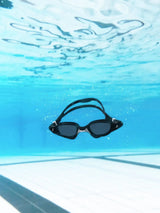Zoggs Spectra Low Profile Swim Goggles with Curved Anti-Fog Lenses