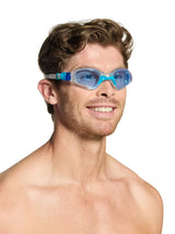 Zoggs Spectra Low Profile Swim Goggles with Curved Anti-Fog Lenses