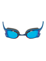 Zoggs Raptor Mirror Swimming Goggles Grey-Black Mirror Blue Lens