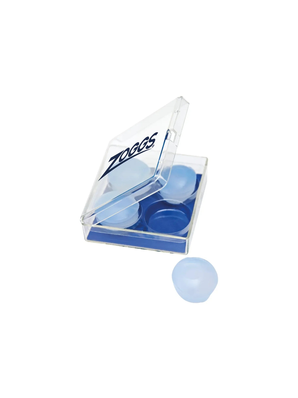 Zoggs Silicone Swimming Ear Plugs Soft Pliable Comfort Fit