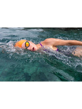 Zoggs Predator Titanium Racing Swim Goggles with Mirror Lenses