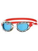 Zoggs Predator Swim Goggles Clear Lens Pulley Strap System