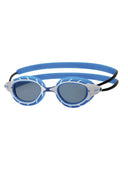 Zoggs Predator Swim Goggles Clear Lens Pulley Strap System
