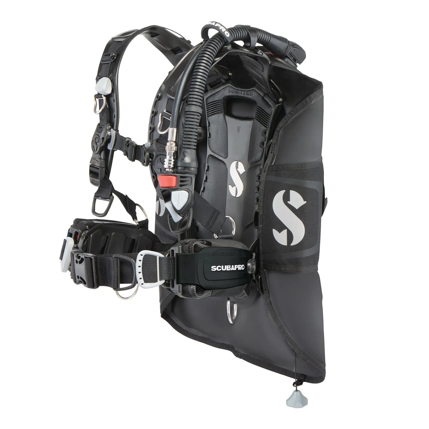 ScubaPro Hydros Pro 2 Air2 with Standard Monorail Weight Pocket Set