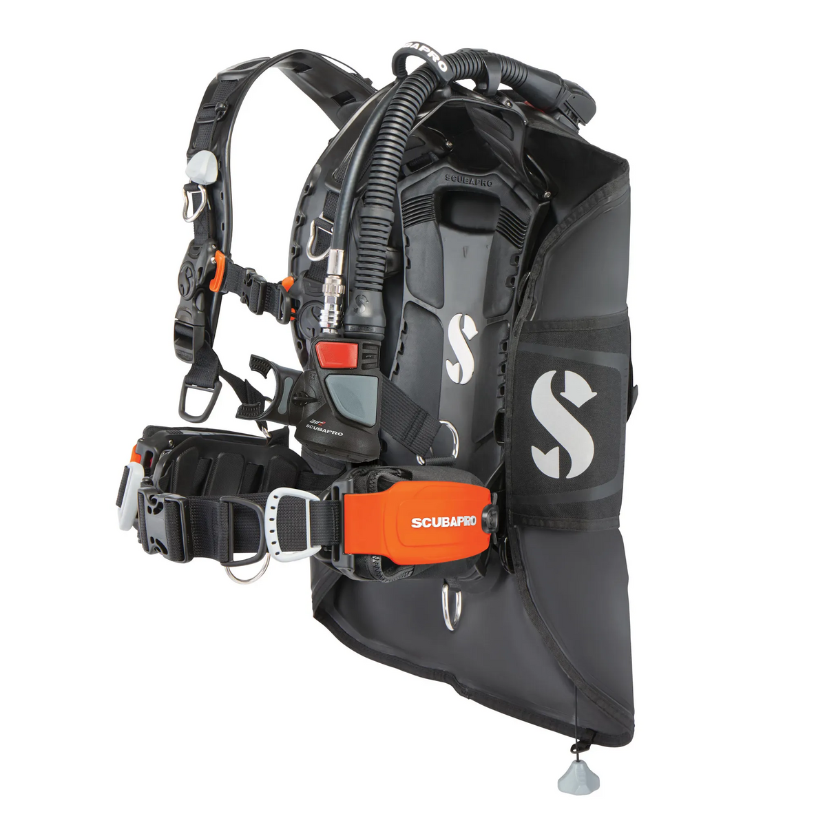 ScubaPro Hydros Pro 2 Air2 with Standard Monorail Weight Pocket Set