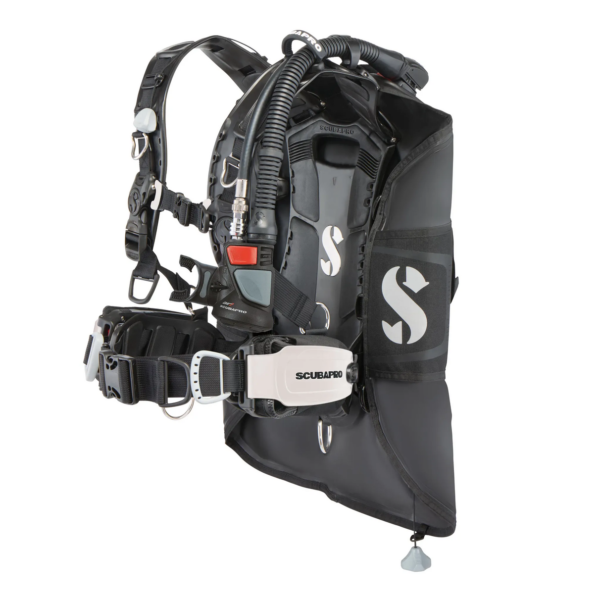 ScubaPro Hydros Pro 2 Air2 with Standard Monorail Weight Pocket Set