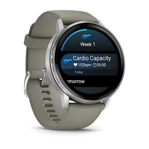 Garmin Venu 4 - 45mm AMOLED GPS Smartwatch with LED Flashlight