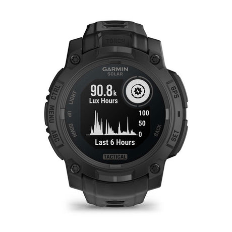 Garmin Instinct 3 45 mm Solar, Tactical rugged GPS smartwatch, Black 3