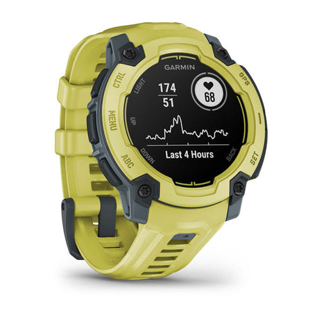 Garmin Instinct E 45 mm Instinct E rugged GPS smartwatch, Electric Lime 3