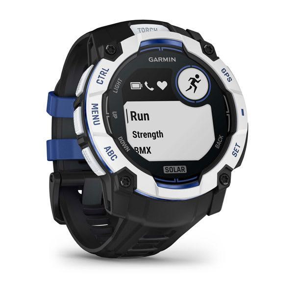 Garmin Instinct 3 50 mm Solar rugged GPS smartwatch, Whitestone 5